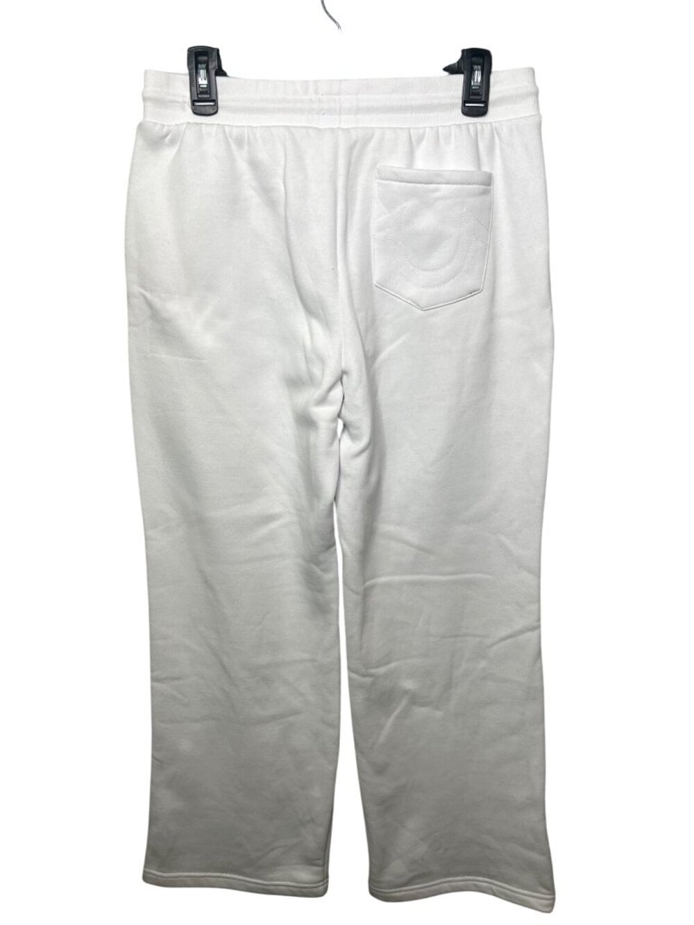 True Religion Womens Crystal Box White Sweatpants Size Medium - Picture 3 of 16